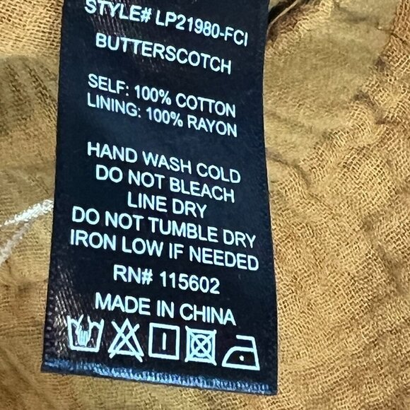 Lush Jumpsuit Cutout Wide Leg Long Sleeve Open Front Medium - Picture 8 of 10